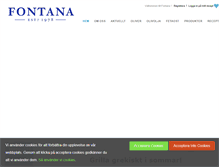Tablet Screenshot of fontana.se